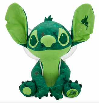 Disney Stitch Crashes Tinker Bell Peter Pan Plush 12'' Limited New with Tag