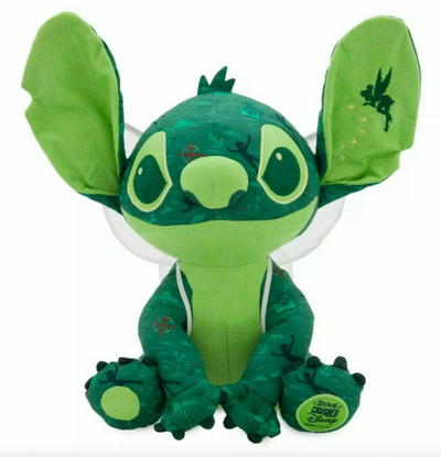 Disney Stitch Crashes Tinker Bell Peter Pan Plush 12'' Limited New with Tag
