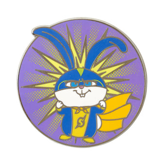 Universal Studios Pets 2 Captain Snowball Hero Pin New with Card