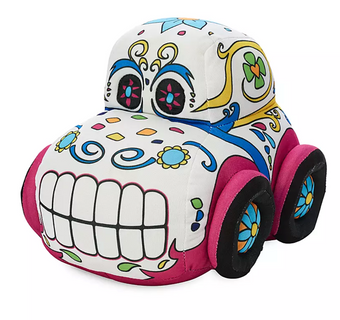 Disney Parks Halloween Sugar Skull Car Small Plush New with Tags