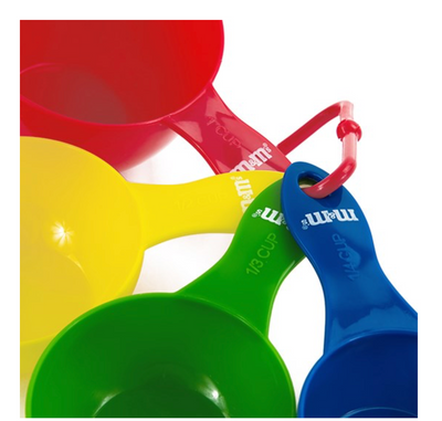 M&M's World Characters Measuring Cups Set of 4 New with Tags