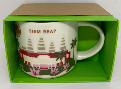 Starbucks You Are Here Collection Siem Reap Cambogia Coffee Mug New With Box