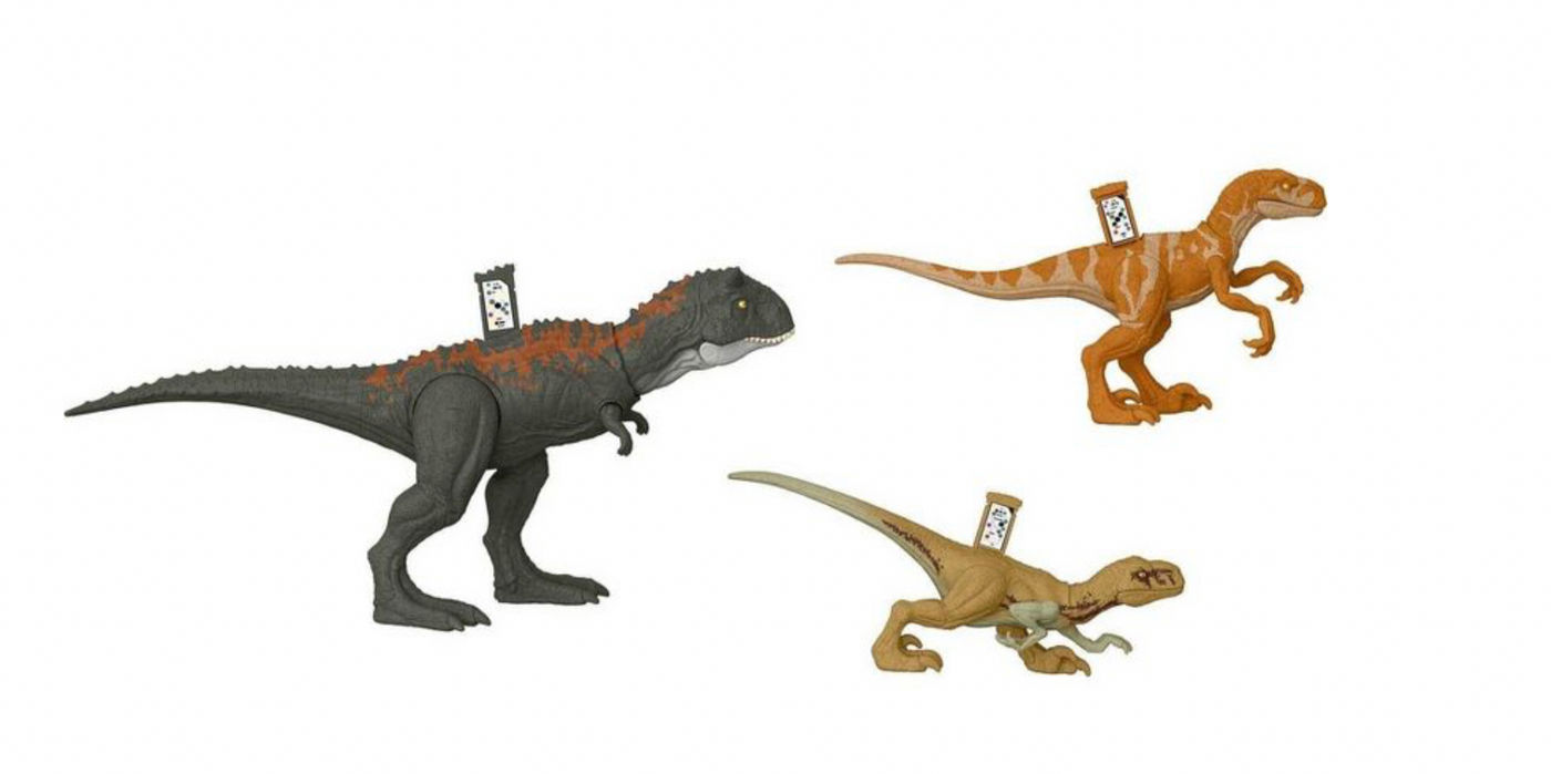 Jurassic World Dominion Legacy Owen Escape Pack with Motorcycle 3 Dinosaur New