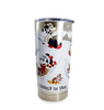 Disney Walt's Holiday Lodge Mickey Minnie Friends Stainless Steel Tumbler New