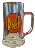 Universal Studios Simpson Duff Logo Glass Stein Beer Glass Cup New With Tag