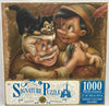 Disney Parks 80th Pinocchio Geppetto Figaro 1000 Pcs Puzzle New with Box