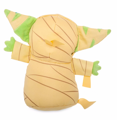 Disney Parks Star Wars The Mandalorian Grogu Halloween Mummy Small Plush New Tag