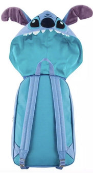 Disney Parks Stitch Hooded Hat Backpack Detachable Ears New with Tags