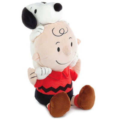 Hallmark Peanuts Charlie Brown and Snoopy Together Plush New with Tags