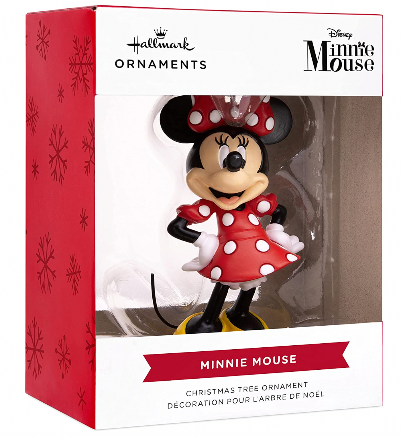 Hallmark Disney Minnie Mouse Classic Pose Christmas Ornament New With Box