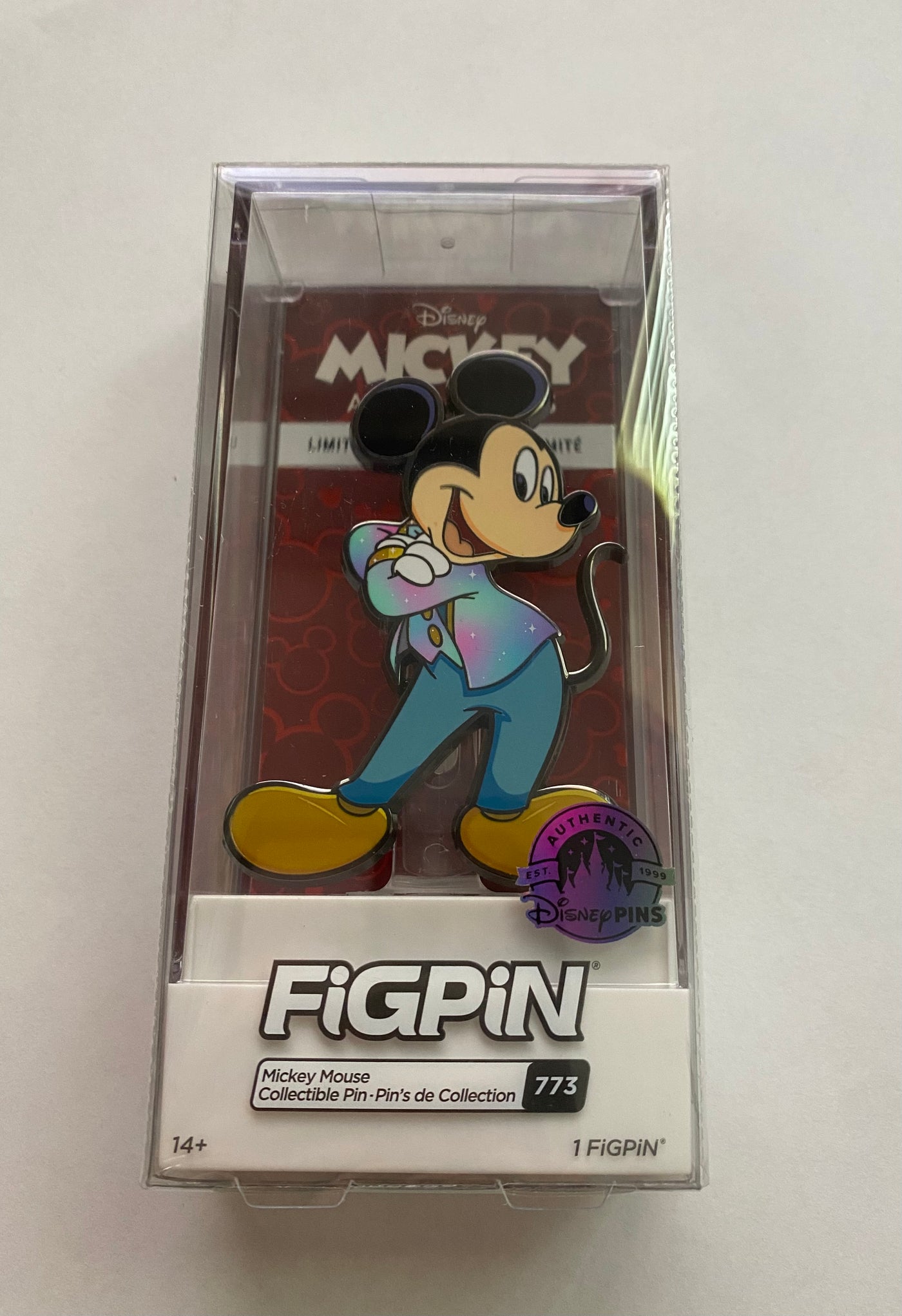 Disney Parks 50th Anniversary Mickey FiGPiN Limited Pin New with Box