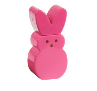 Peeps Easter Peep Pink Marshmallow Scented Bubble Bunny New with Tag