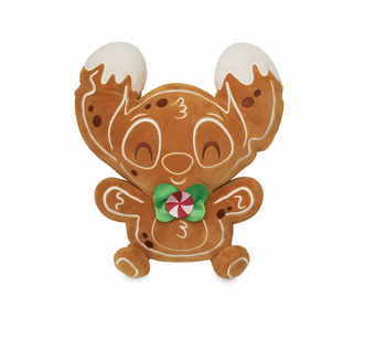 Disney Stitch Frosted Gingerbread Cookie Munchlings Scented Holiday Plush New