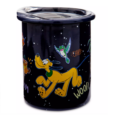 Disney Critters Chaos Collection Pascal Hei Hei Meeko Pluto Steel Travel Mug New