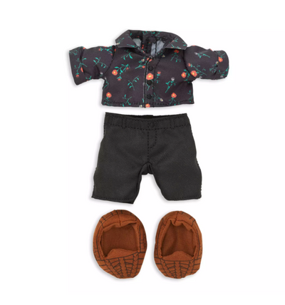 Disney NuiMOs Outfit Floral Shirt with Black Pants and Sandals New with Card