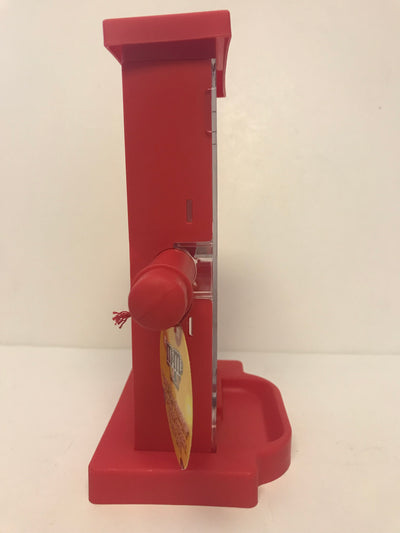 M&M's World Zig Zag Red Candy Dispenser New with Tags