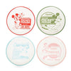Disney Parks Back in the Day Mickey and Minnie Retro Cake Plate Set New with Box