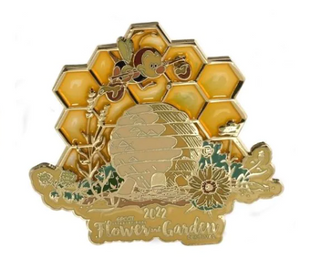Disney Epcot Flower and Garden Festival 2022 Spike the Bee Metal Magnet New