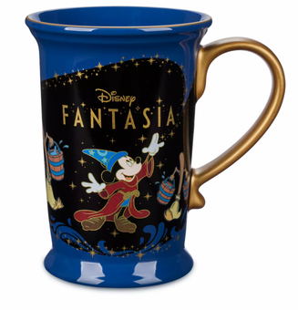 Disney Sorcerer Mickey Magic Brooms Color Changing Fantasia Coffee Mug New