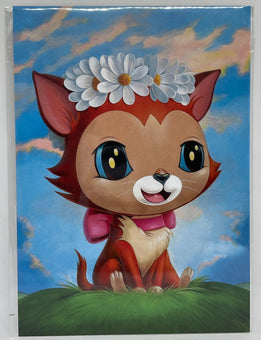 Disney Parks Dinah Cat by Kristin Tercek Postcard Wonderground Gallery New