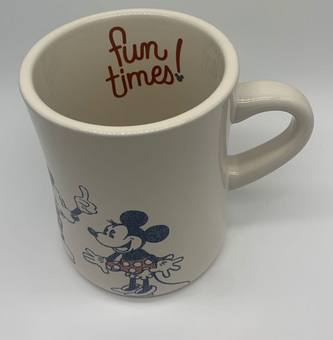 Disney Parks Mickey and Friends Fun Times! Coffee Mug New