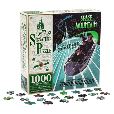 Disney Parks Space Mountain 45th Anniversary Puzzle New with Box
