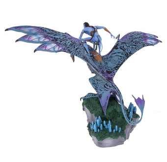 Disney Parks Pandora The World of Avatar Jake Riding Banshee Figurine New