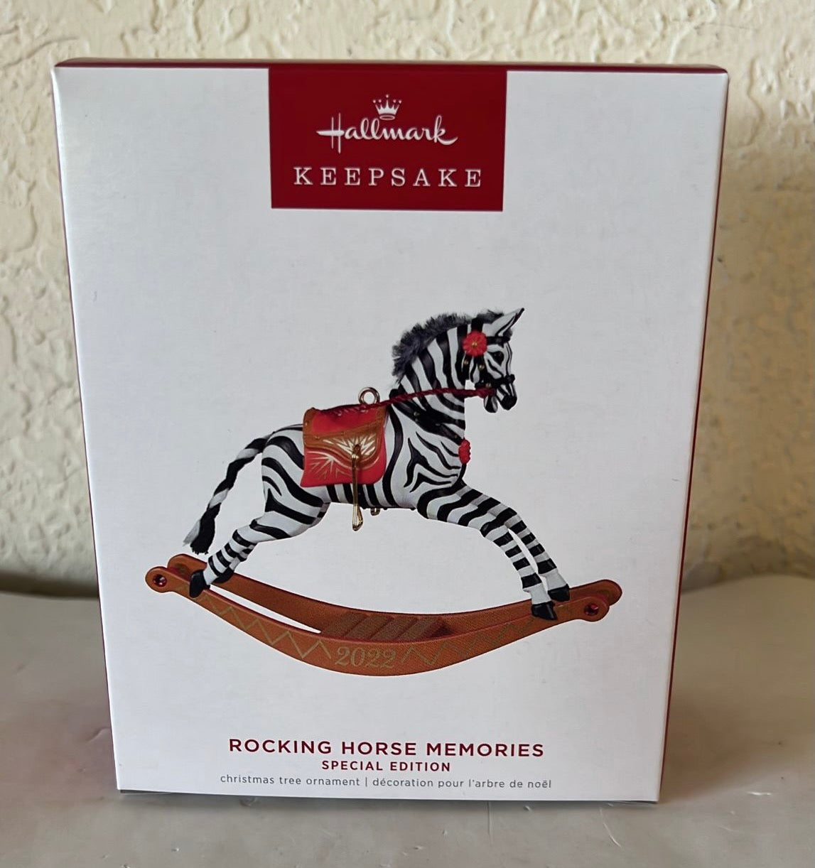 Hallmark 2022 Rocking Horse Memories Christmas Special Ornament New with Box