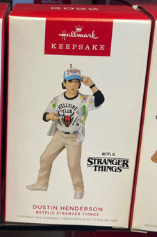 Hallmark 2022 Netflix Stranger Things Dustin Henderson Christmas Ornament Nw Box