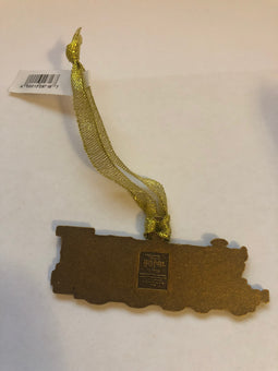 Universal Studios Harry Potter Hogwarts Express Train Metal Ornament New w Tags