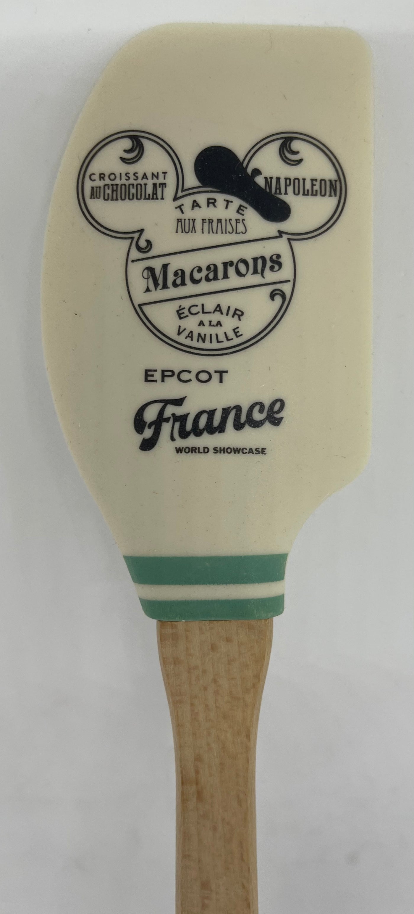 Disney Parks Epcot France Mickey Icon Macaroons Bon Appetit Spatula New with Tag