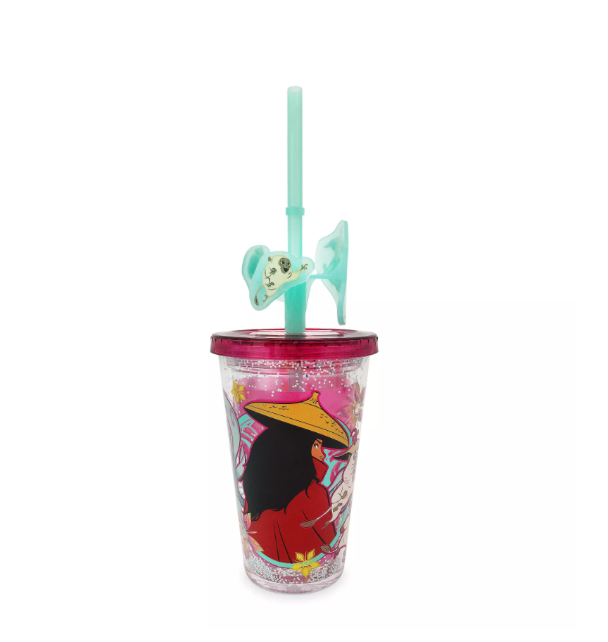 Disney Raya and the Last Dragon Color Changing Tumbler with Straw New