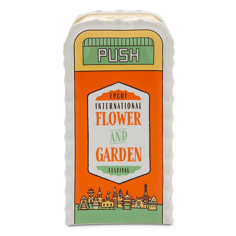 Disney Flower and Garden Festival 2020 Spike Trash Can Salt or Pepper Shaker New