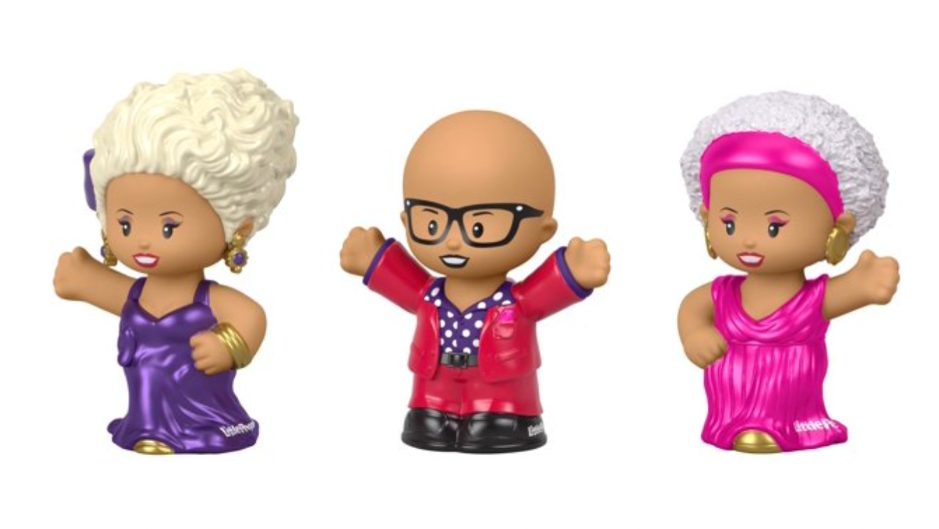 Fisher-Price Little People Collector RuPaul Figure Set The Famous Drag Performer