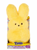 Peeps Easter Peep Bunny Heatable Yellow Plush New with Tag