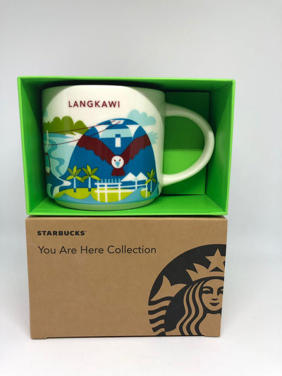Starbucks You Are Here Langkawi Ceramic Coffee Mug New with Box