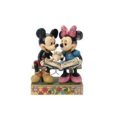 Disney Traditions Mickey and Minnie Sharing Memories Figure Jim Shore New w Box