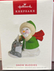 Hallmark 2022 Snow Buddies Christmas Ornament New With Box