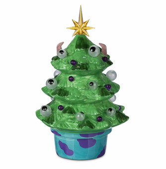 Disney Pixar Monsters, Inc. Light-Up Holiday Ceramic Christmas Tree New