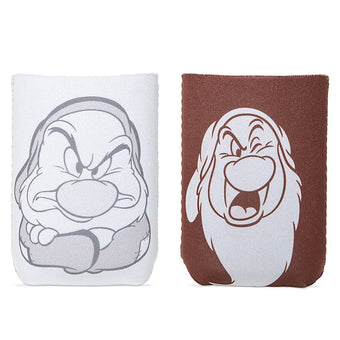 Disney Grumpy Snow White and the Seven Dwarfs Beverage Holder Set New with Card