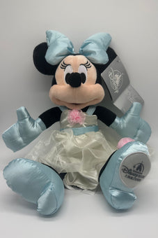 Disney Parks Authentic Shanghai Resort Minnie Wedding Plush New with Tag