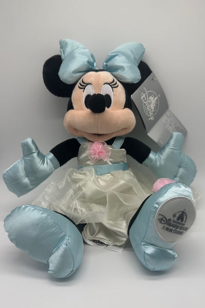 Disney Parks Authentic Shanghai Resort Minnie Wedding Plush New with Tag