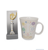 Disney Unlock Your Imagination Key Coffee Mug and Spoon Set New