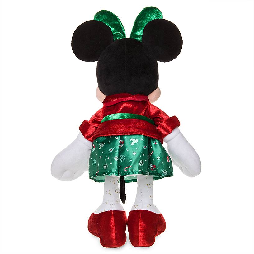 Disney Store 2019 Minnie Mouse Holiday Plush Doll Medium New with Tags