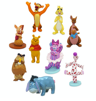 Disney Winnie the Pooh and Pals Deluxe Figure Set Play Set New with Box