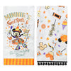 Disney Parks 2020 Minnie Mouse Halloween Kitchen Towel Set New with Tags