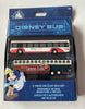 Disney Parks Bus Die Cast Vehicle Set 2 Pack New with Box