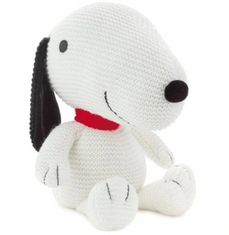 Hallmark Peanuts Snoopy Knit Plush New with Tag
