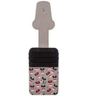 Disney Parks Mickey and Minnie Coffee Cup Credit Card Wallet New with Tags