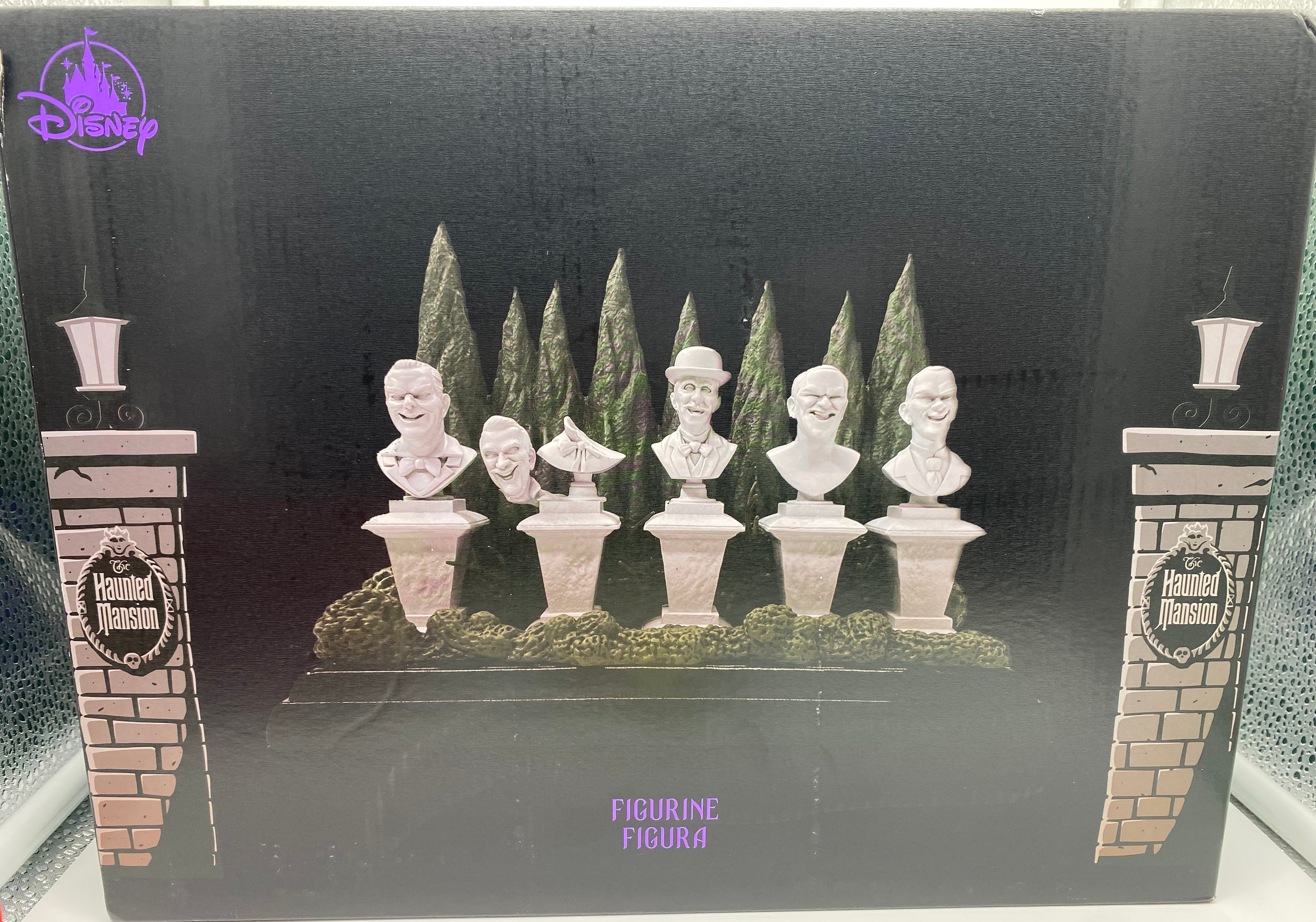 Disney Parks Haunted Mansion Musical Singing Busts Figurine New with B